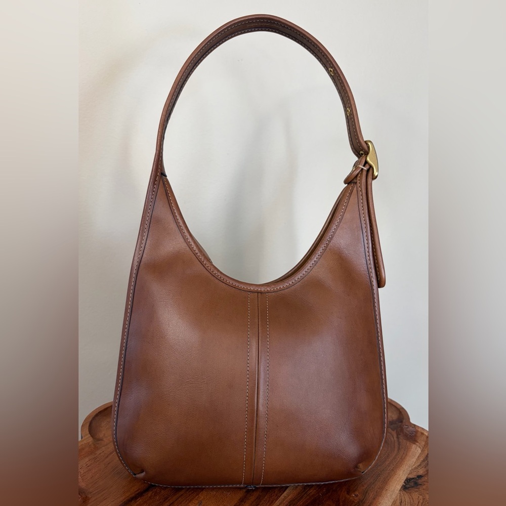 Coach Ergo Shoulder Bag Originals Forever Collection Brown Leather C3855 - Picture 17 of 17